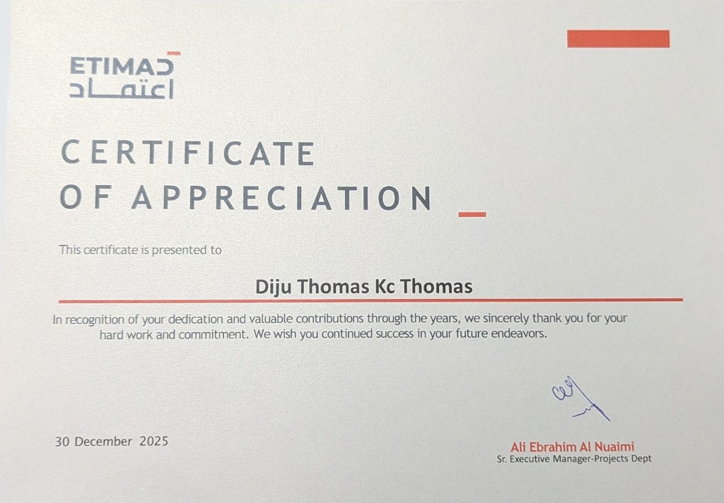 Performance Appreciation β 2025